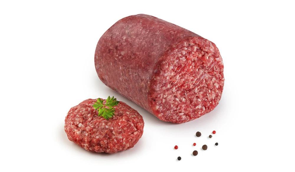 bez lepku bez sóji bez laktózy Mletý masný polotovar-hovězí hamburger